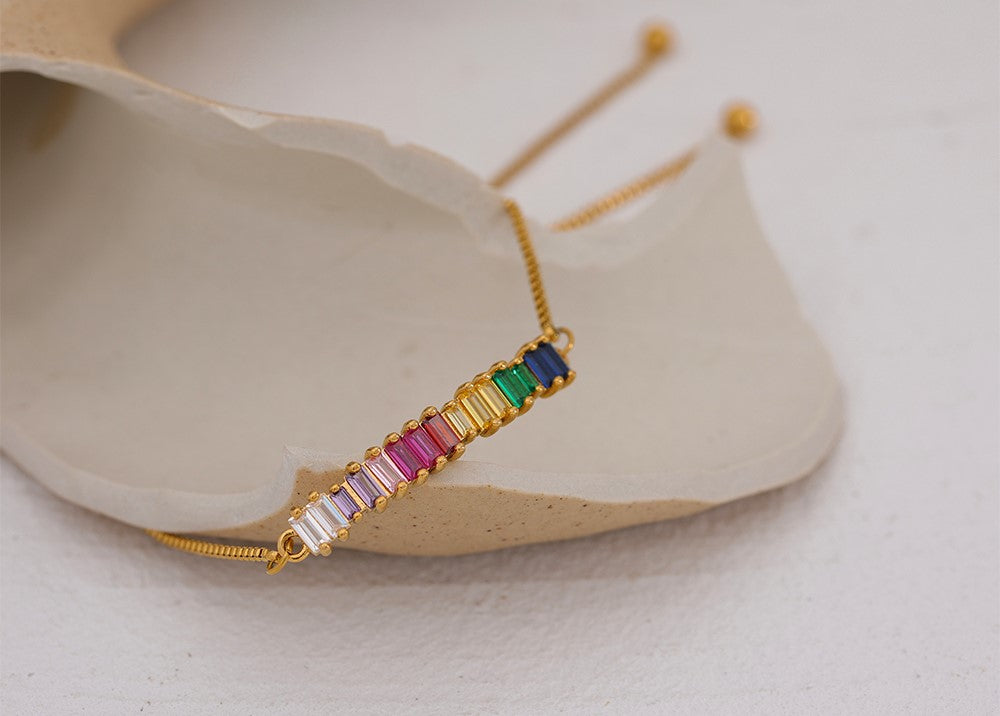 Cubic Dazzle Bracelet