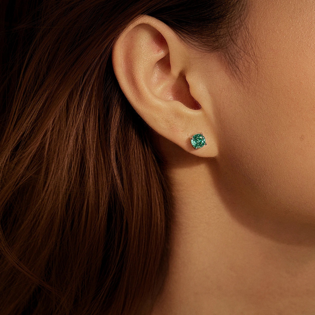 Rose Verde Earring