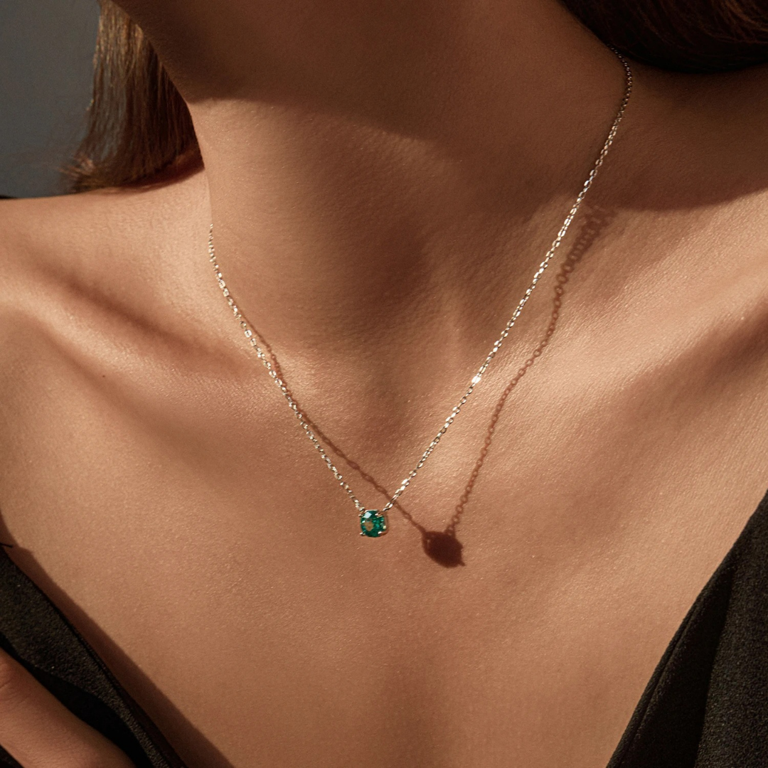 Rose Verde Necklace