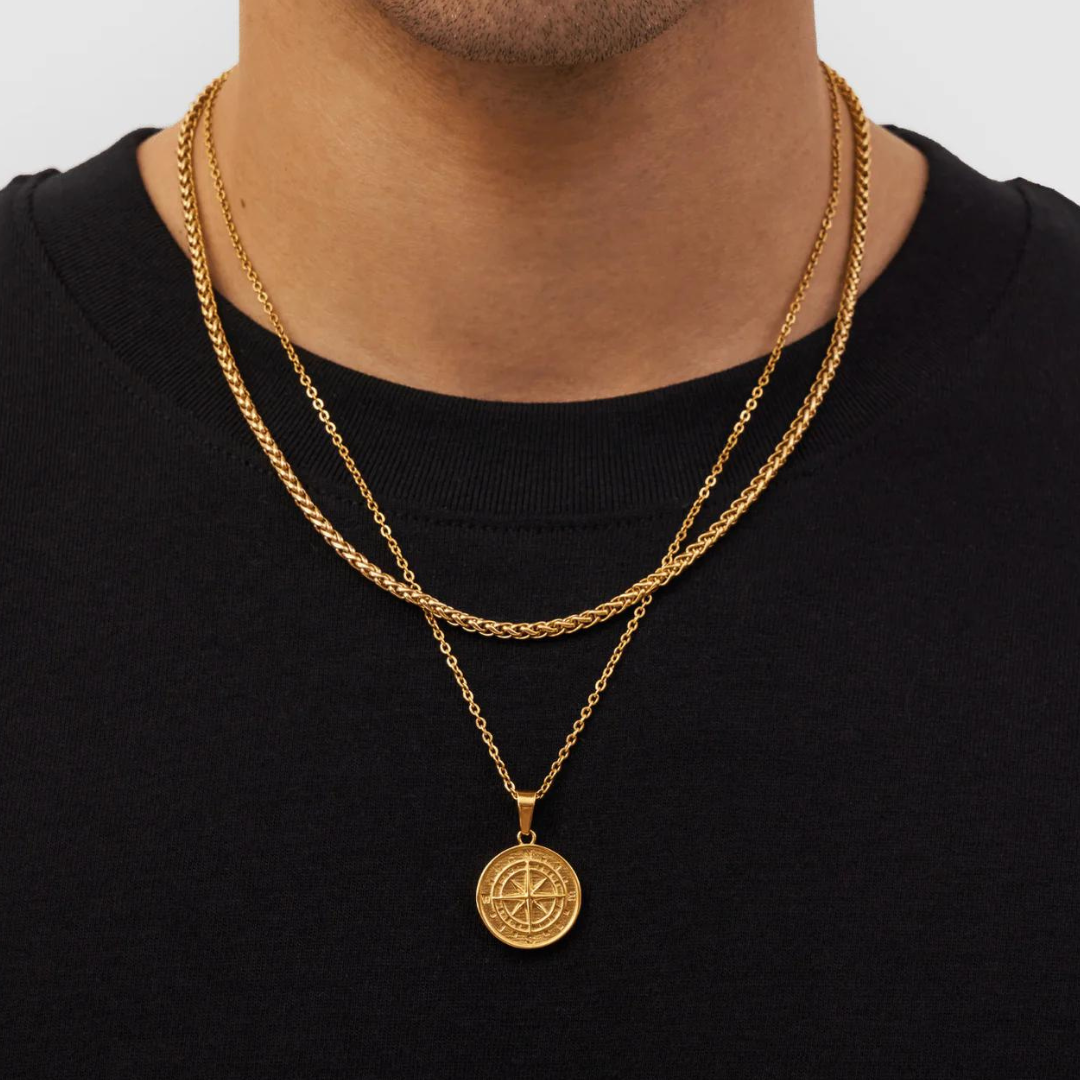 Compass Chain Set (Gold)