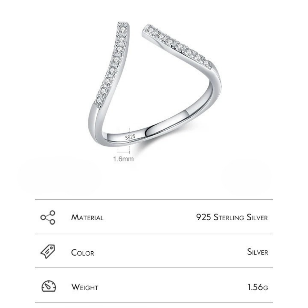 Radiant Split Ring