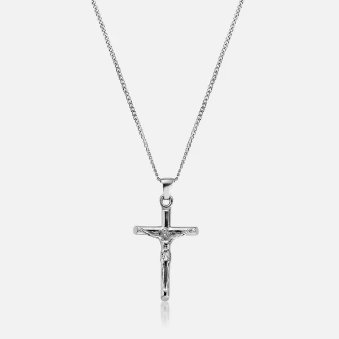 Cross (Silver) Chain