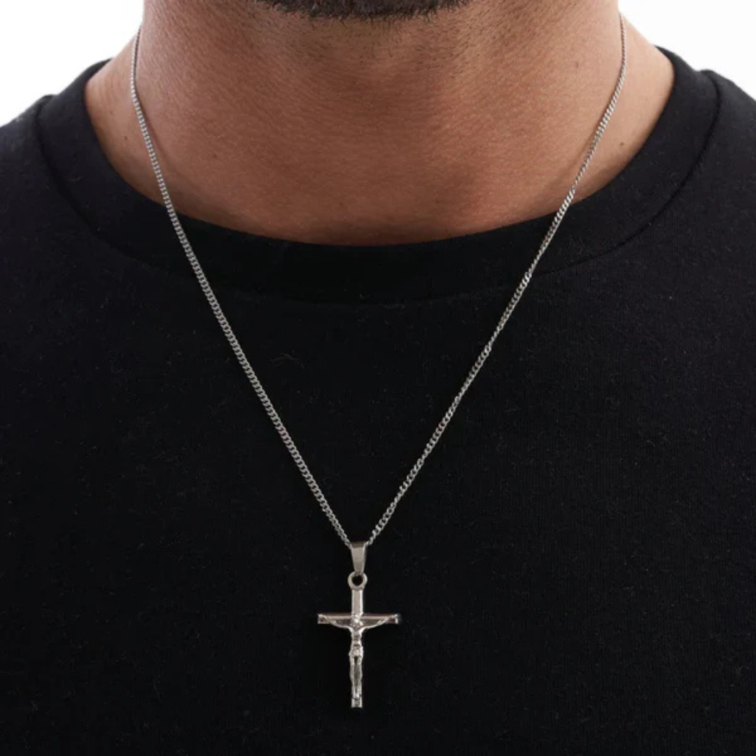 Cross (Silver) Chain