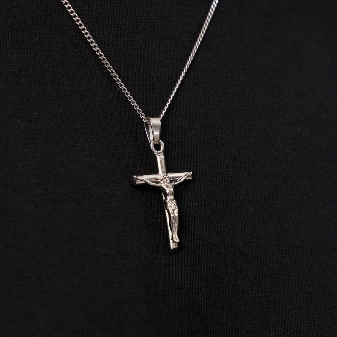 Cross (Silver) Chain