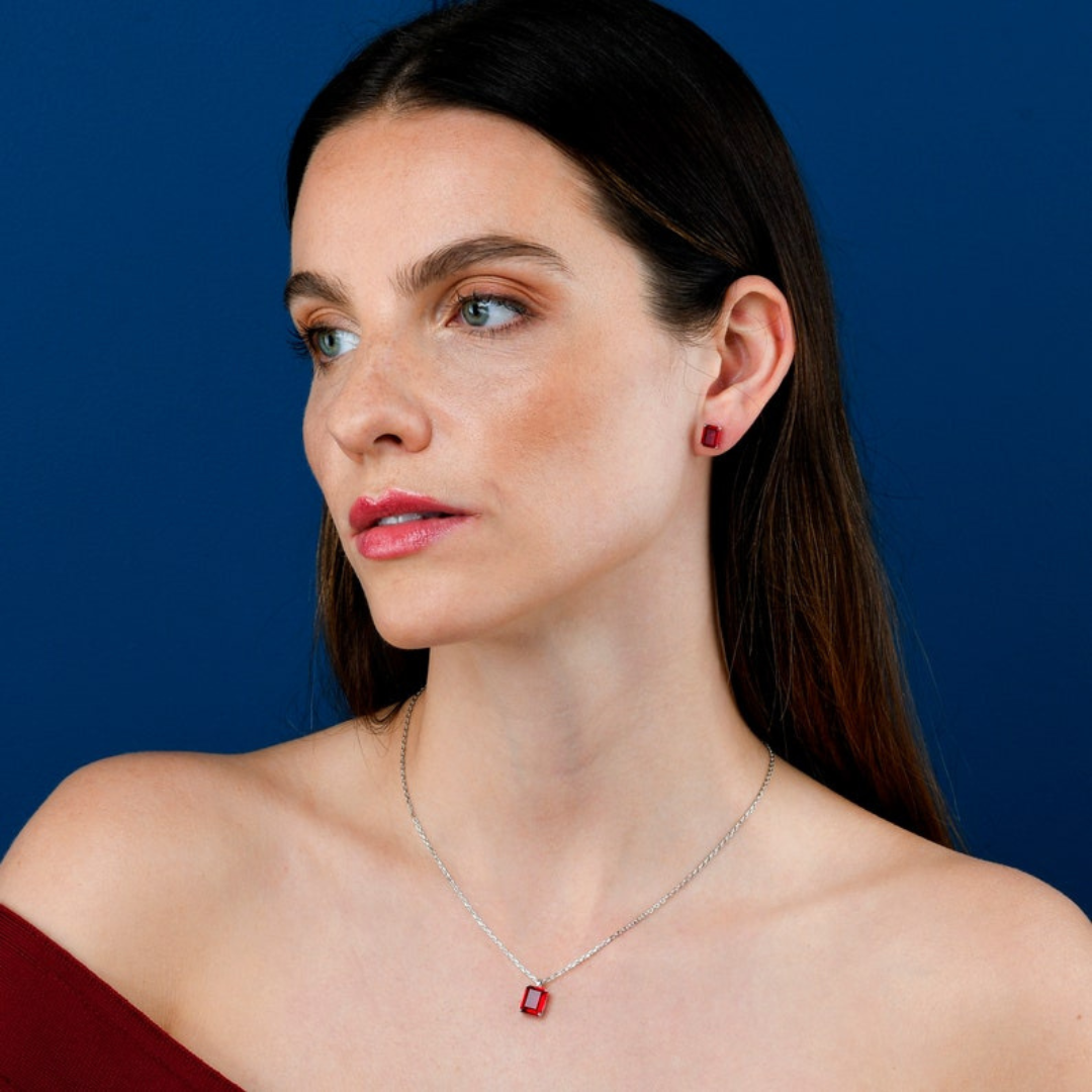 Red Crystal Necklace
