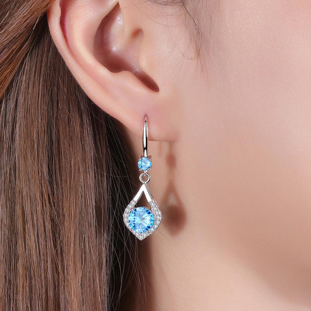 Luna Blue Earring