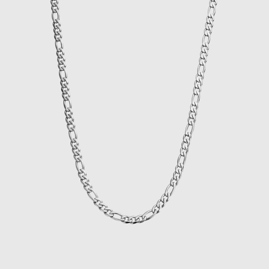 Figaro Chain 5MM (Silver)