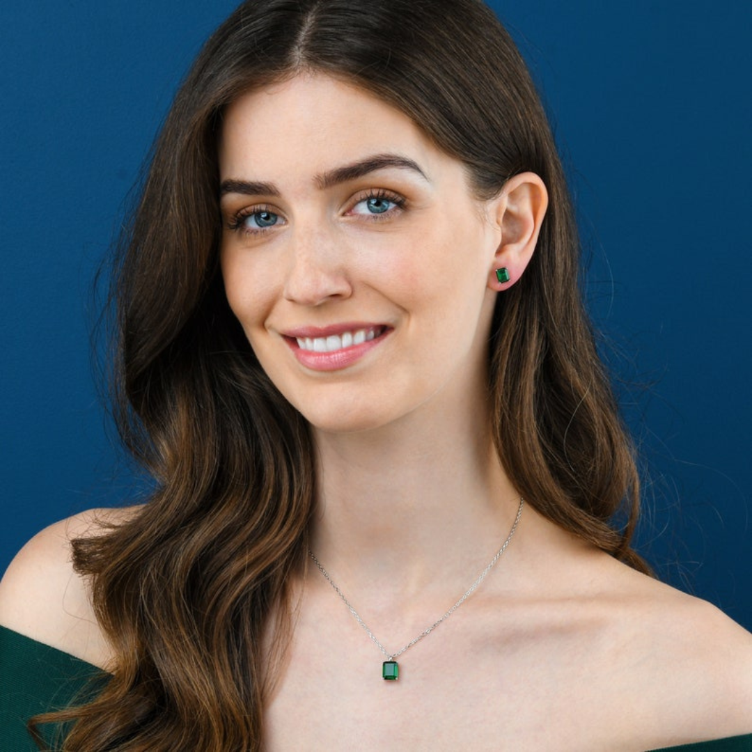 Green Crystal Necklace