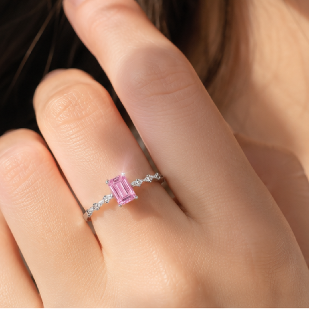 Pink Stone Ring