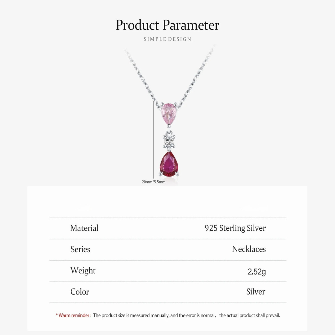 Crimson Glow Necklace
