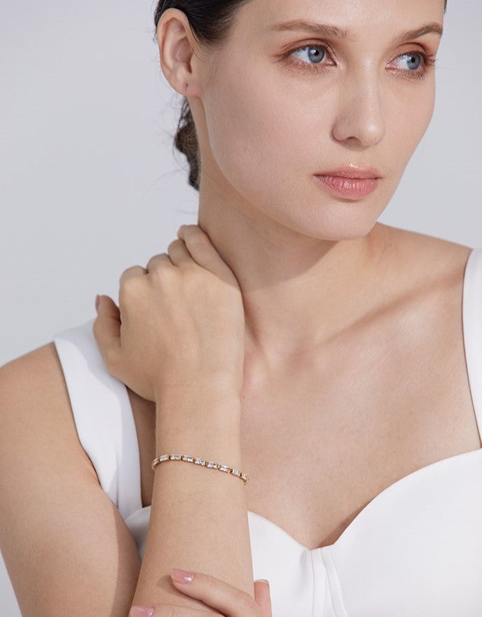 Cubic Tennis Set (White)