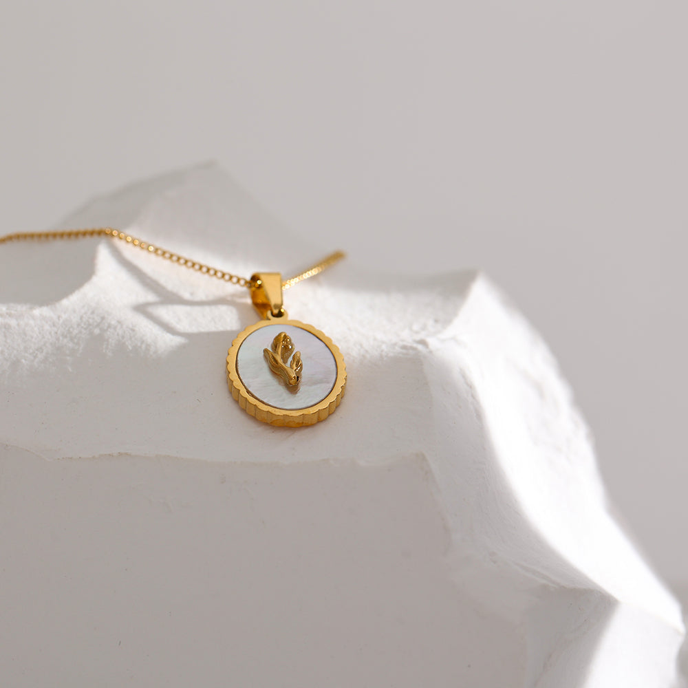 Enamel Flower Chain