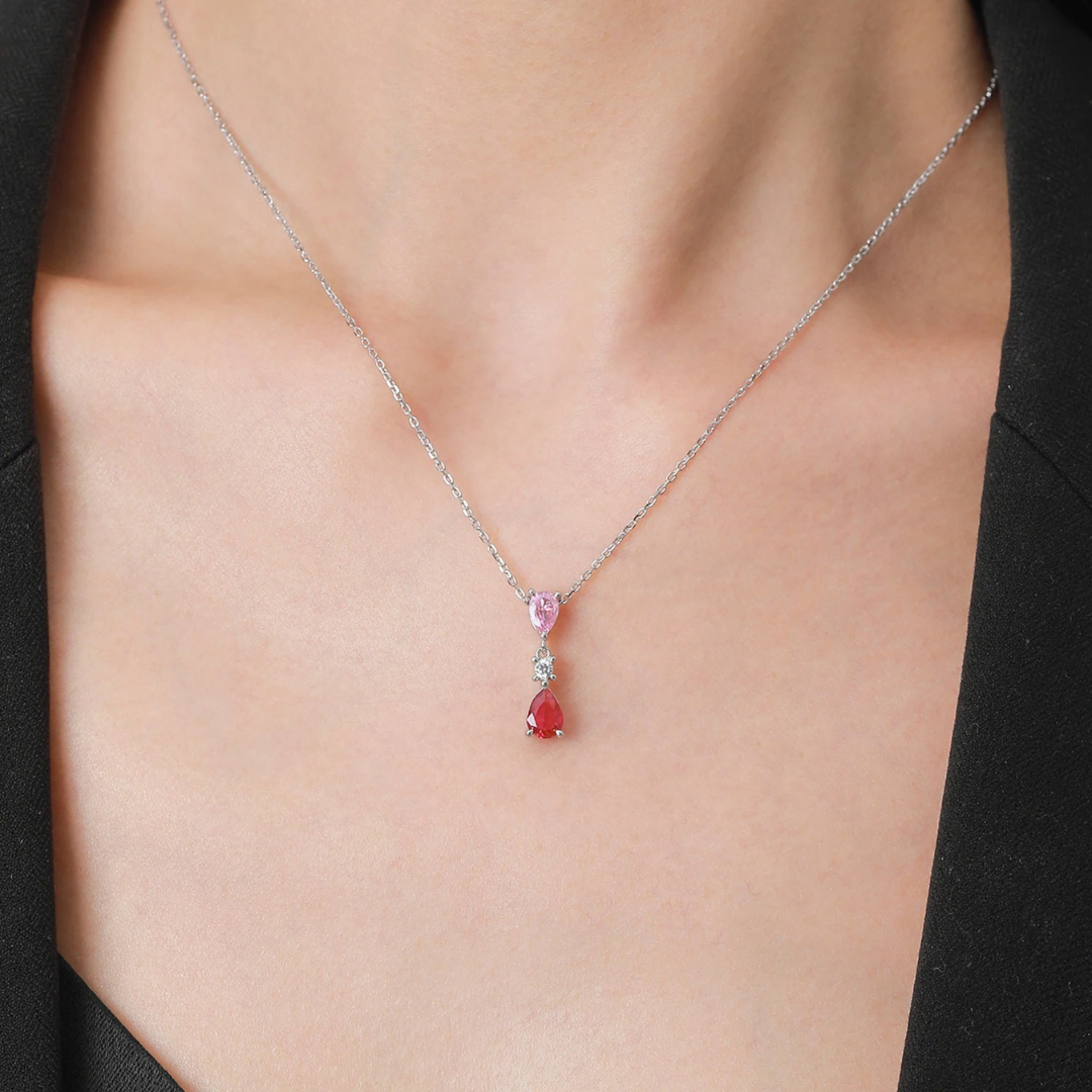 Crimson Glow Necklace