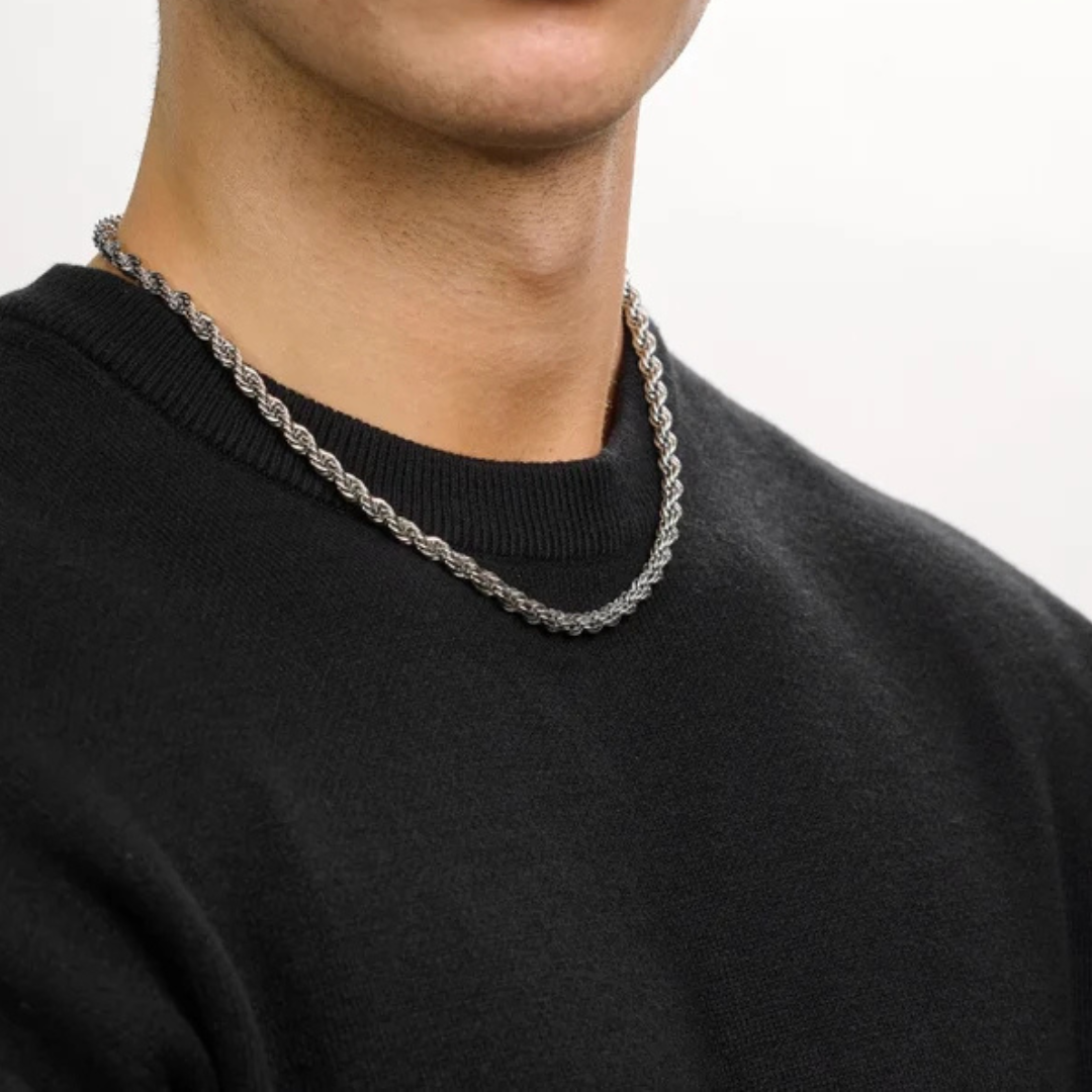 Rope Chain 5MM (Silver)