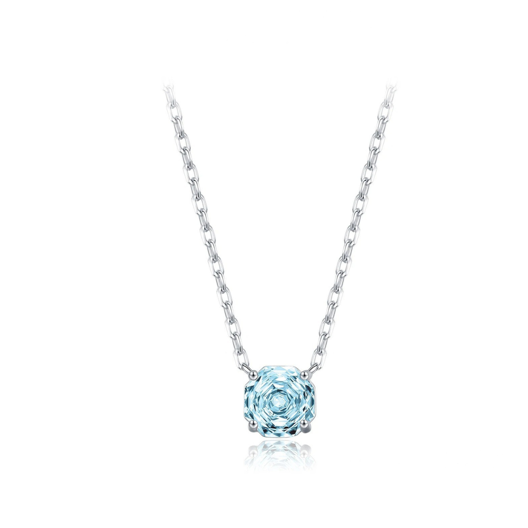 Rose Azure Necklace