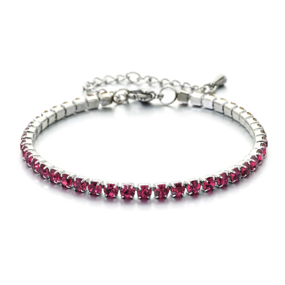 Tennis Bracelet (Rose)