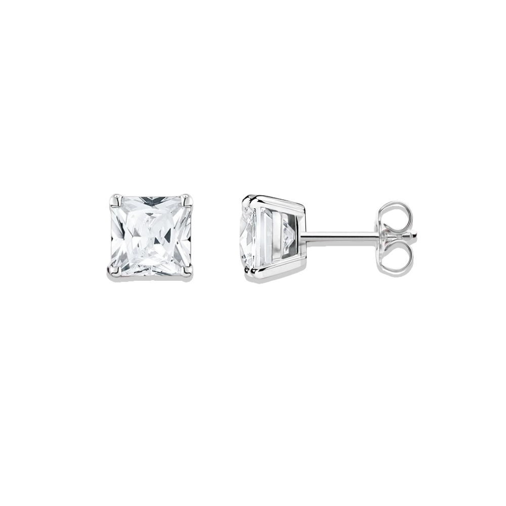 Cubic Stud Earring