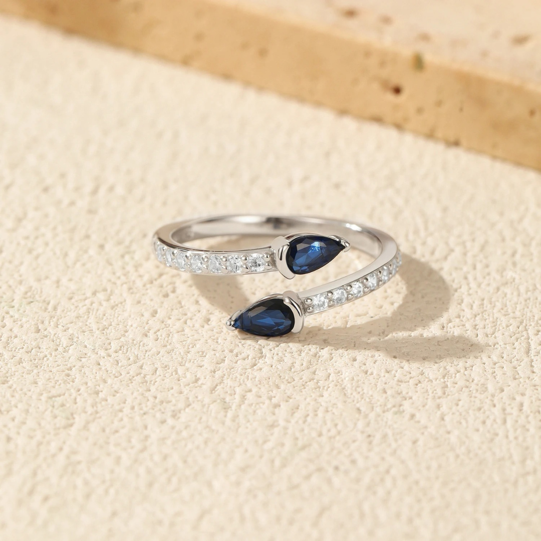 Sapphire Embrace Ring