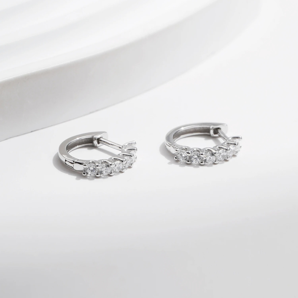 Silver Daze Earring