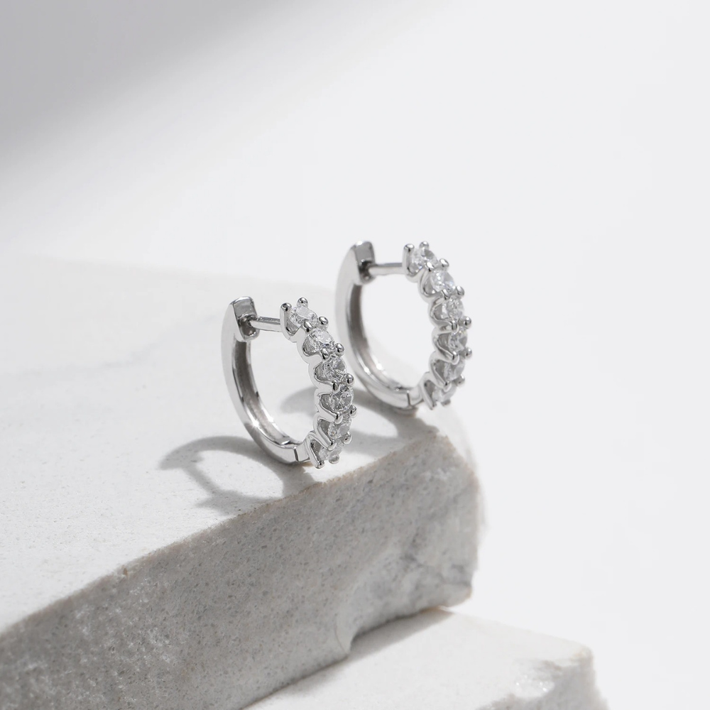 Silver Daze Earring