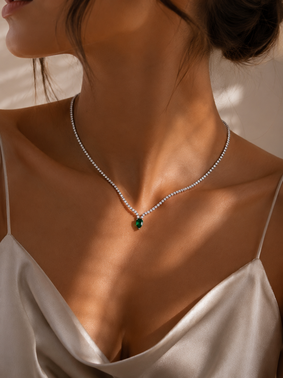 Verde Sparkle Necklace