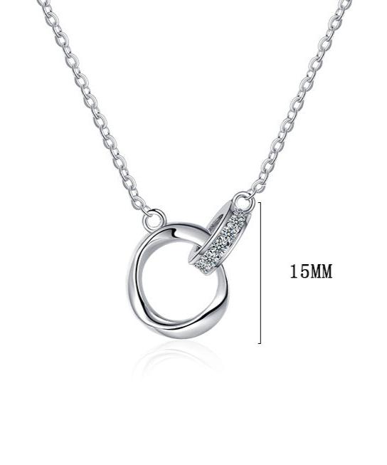 Silver Bond Necklace