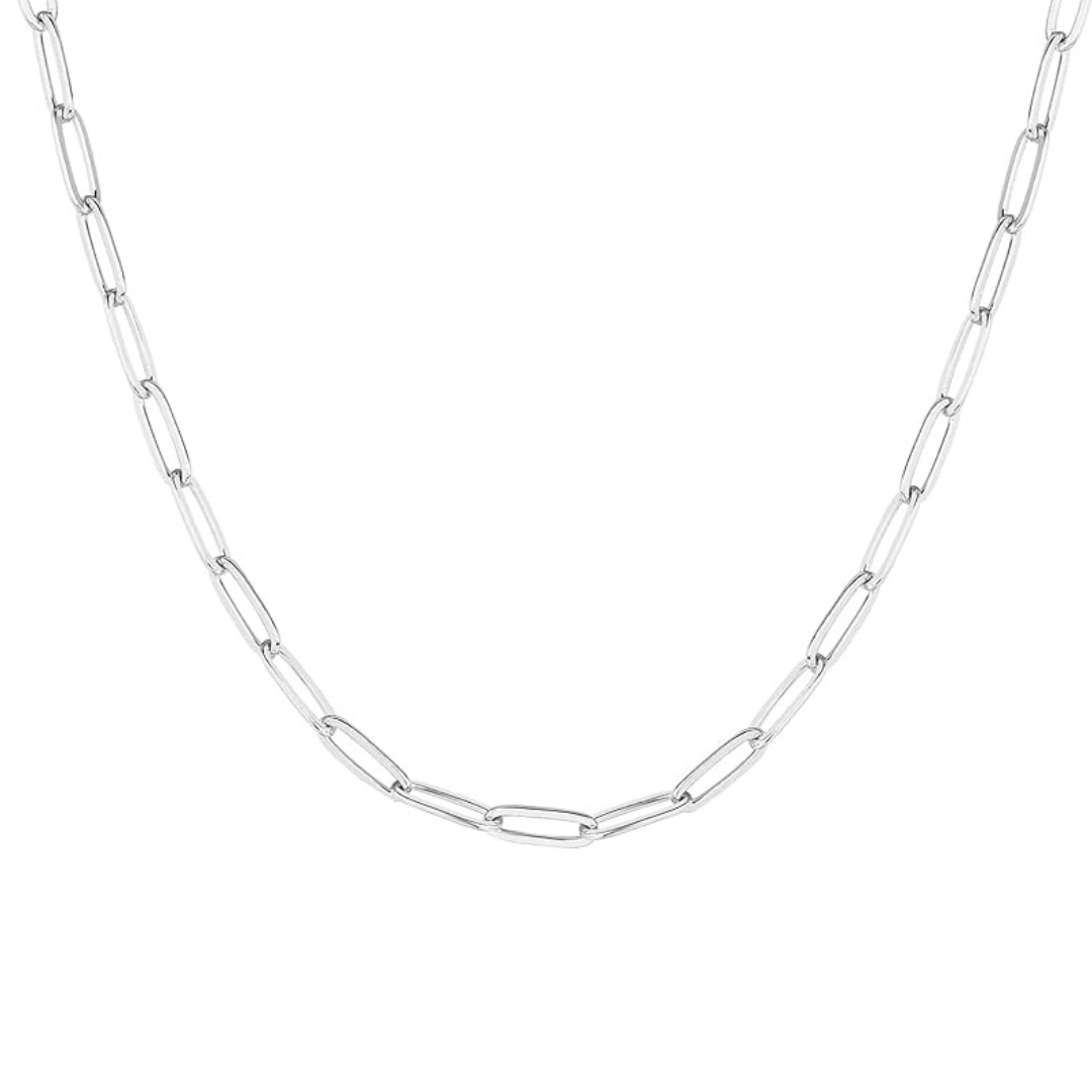 PaperClip Chain (Silver)