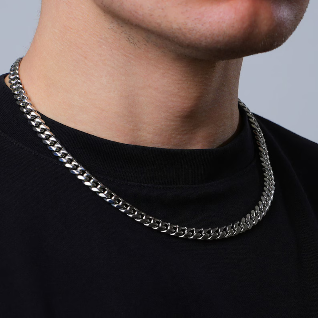 Cuban Chain 8MM (Silver)