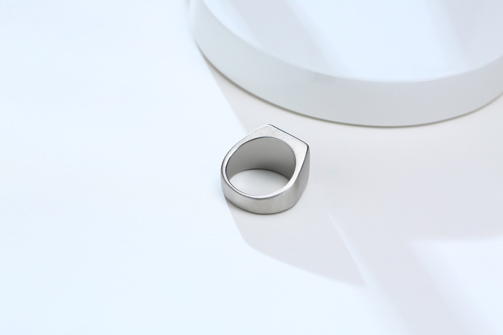 Square up Silver Ring