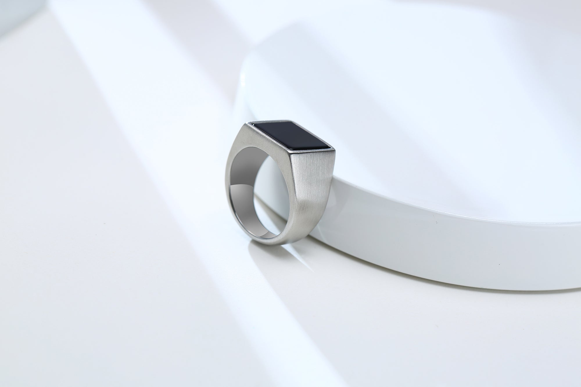 Square up Silver Ring