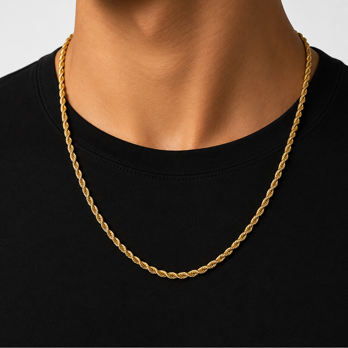 Rope Chain Minimalistic Gold