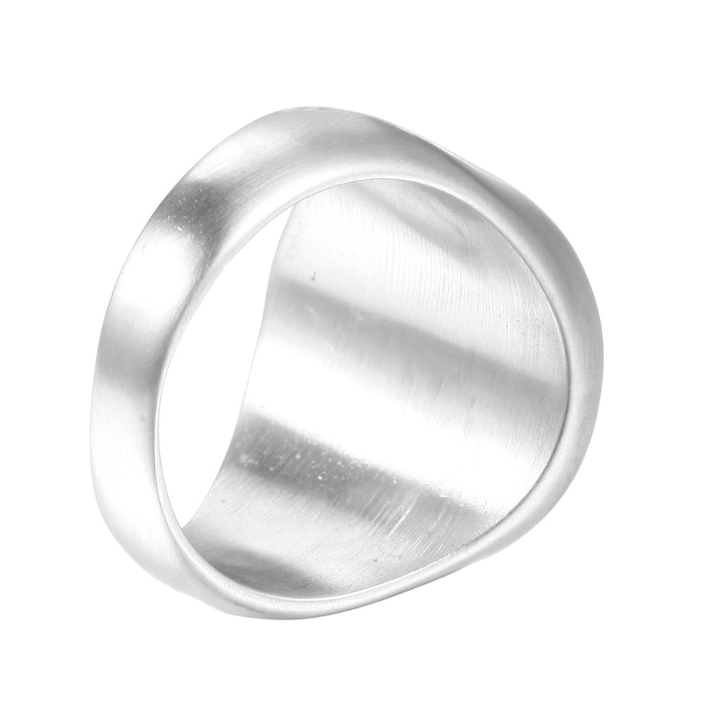 Silver Compass Ring