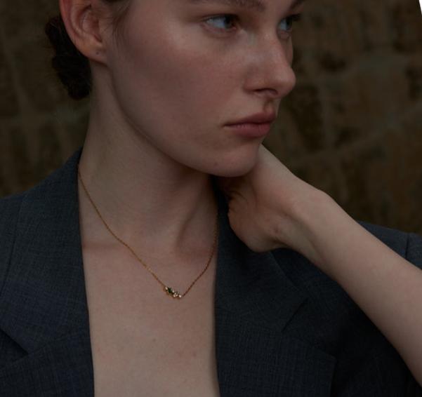 Gem Sequence Necklace
