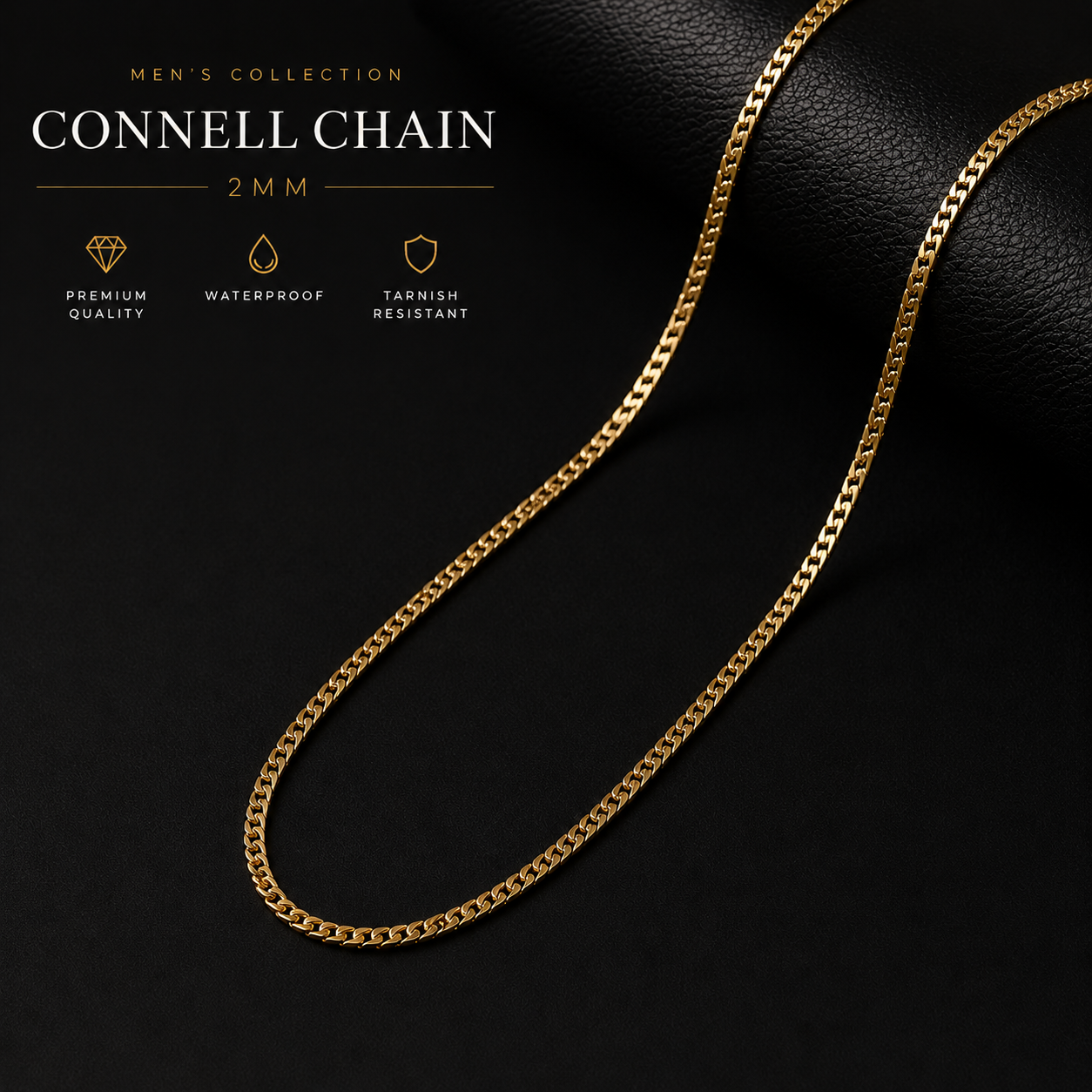 Connell Minimalistic Gold Chain