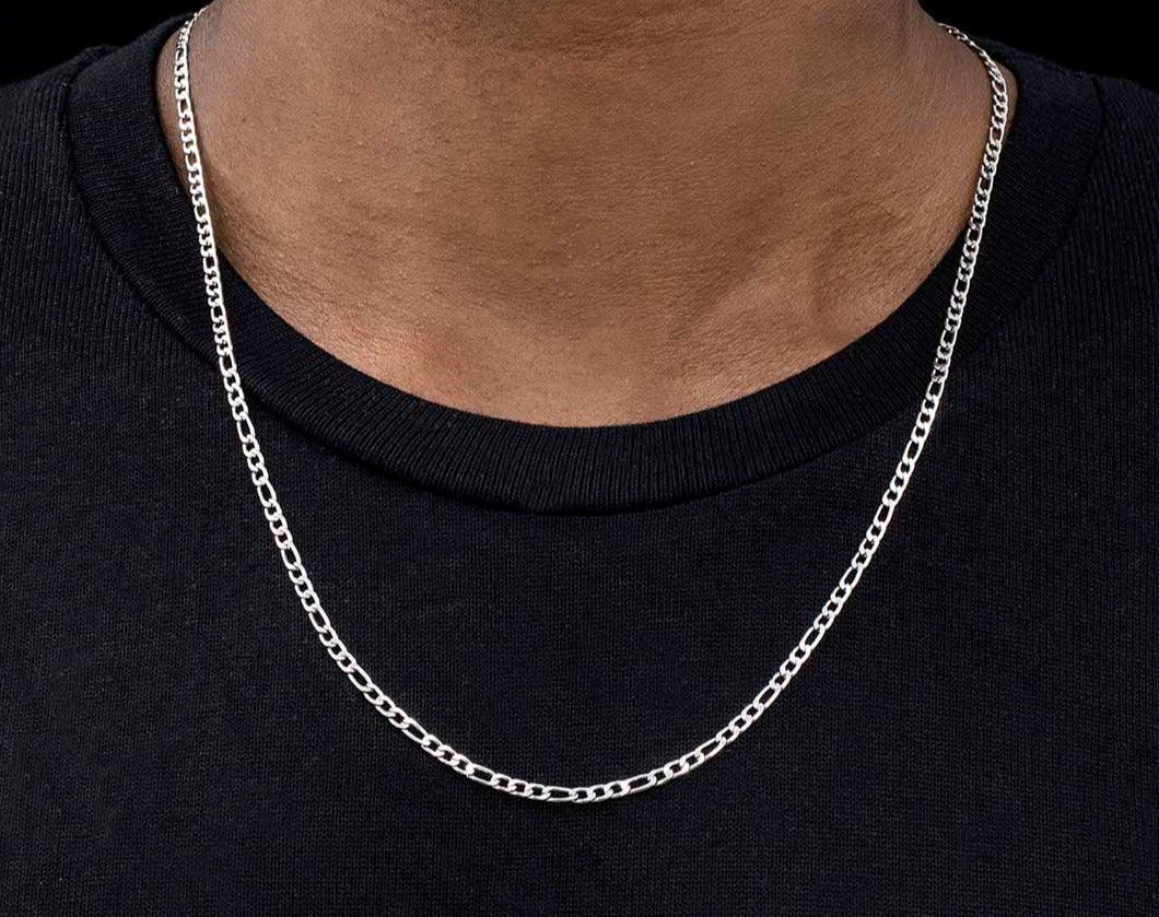 Figaro Chain 3MM (Silver)