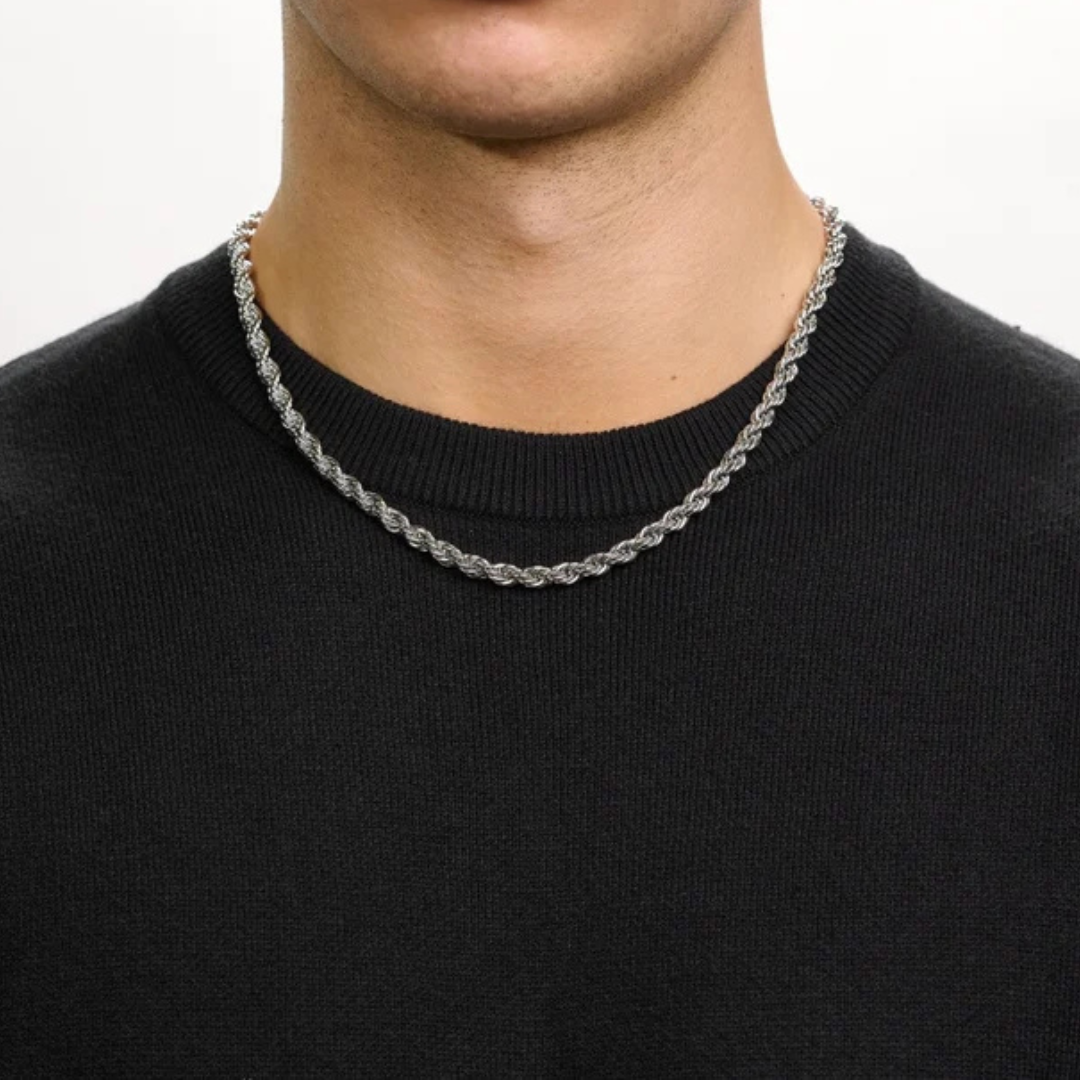 Rope Chain 5MM (Silver)