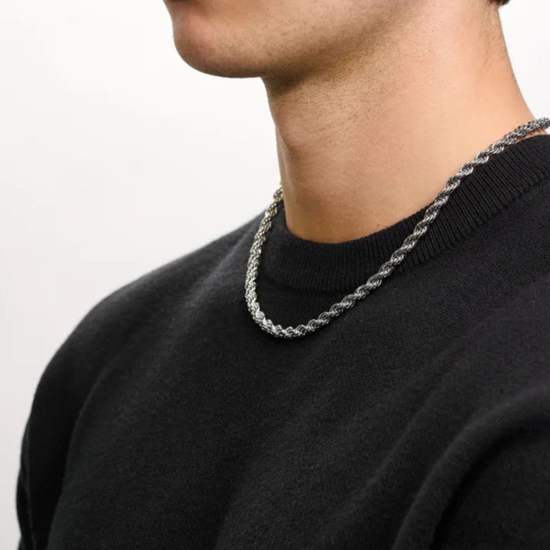 Rope Chain 5MM (Silver)