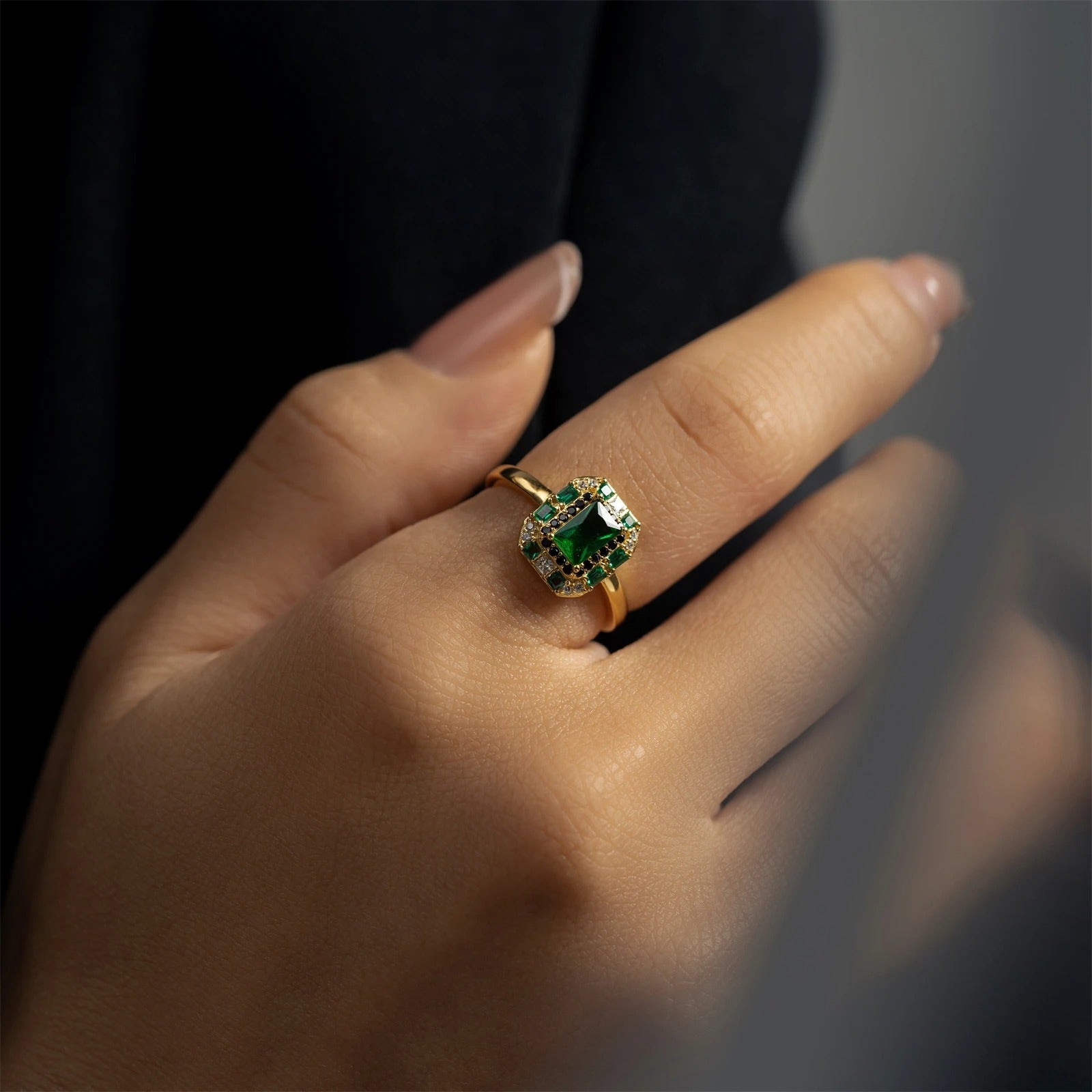 Imperial Emerald Ring
