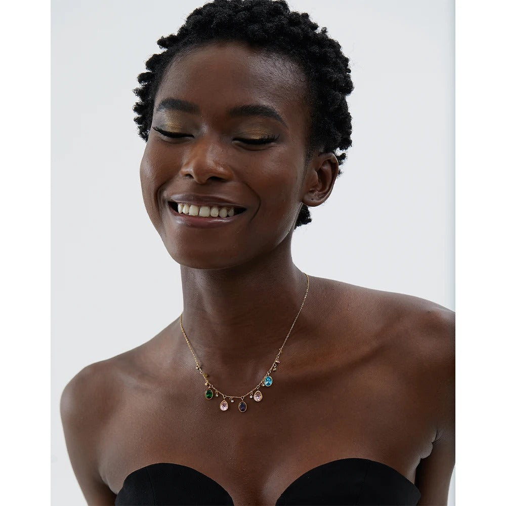 Aura Cascade Necklace