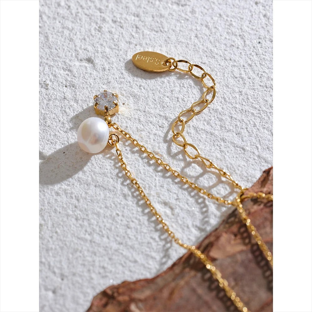 Pearl Gem Necklace