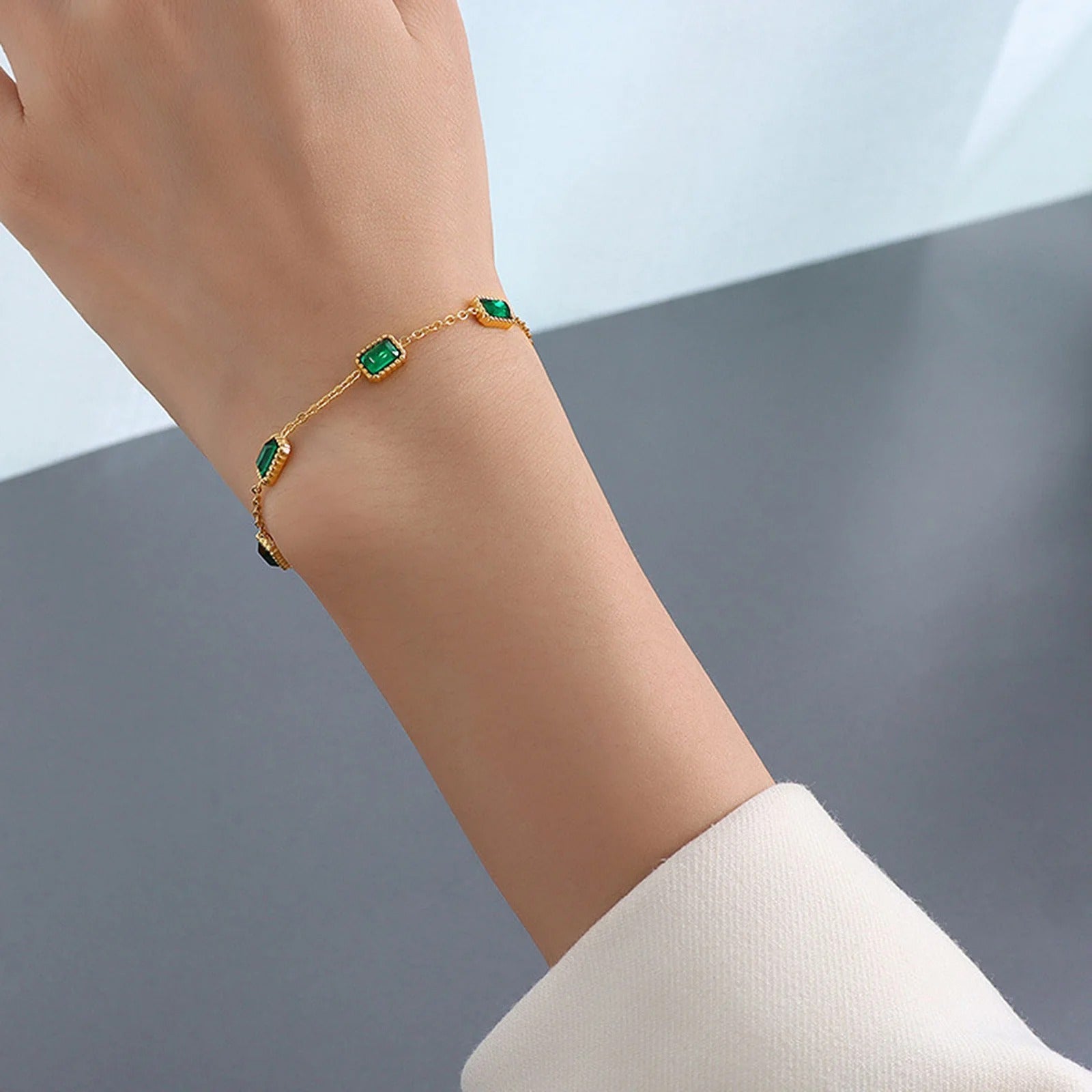 Green Bound Bracelet