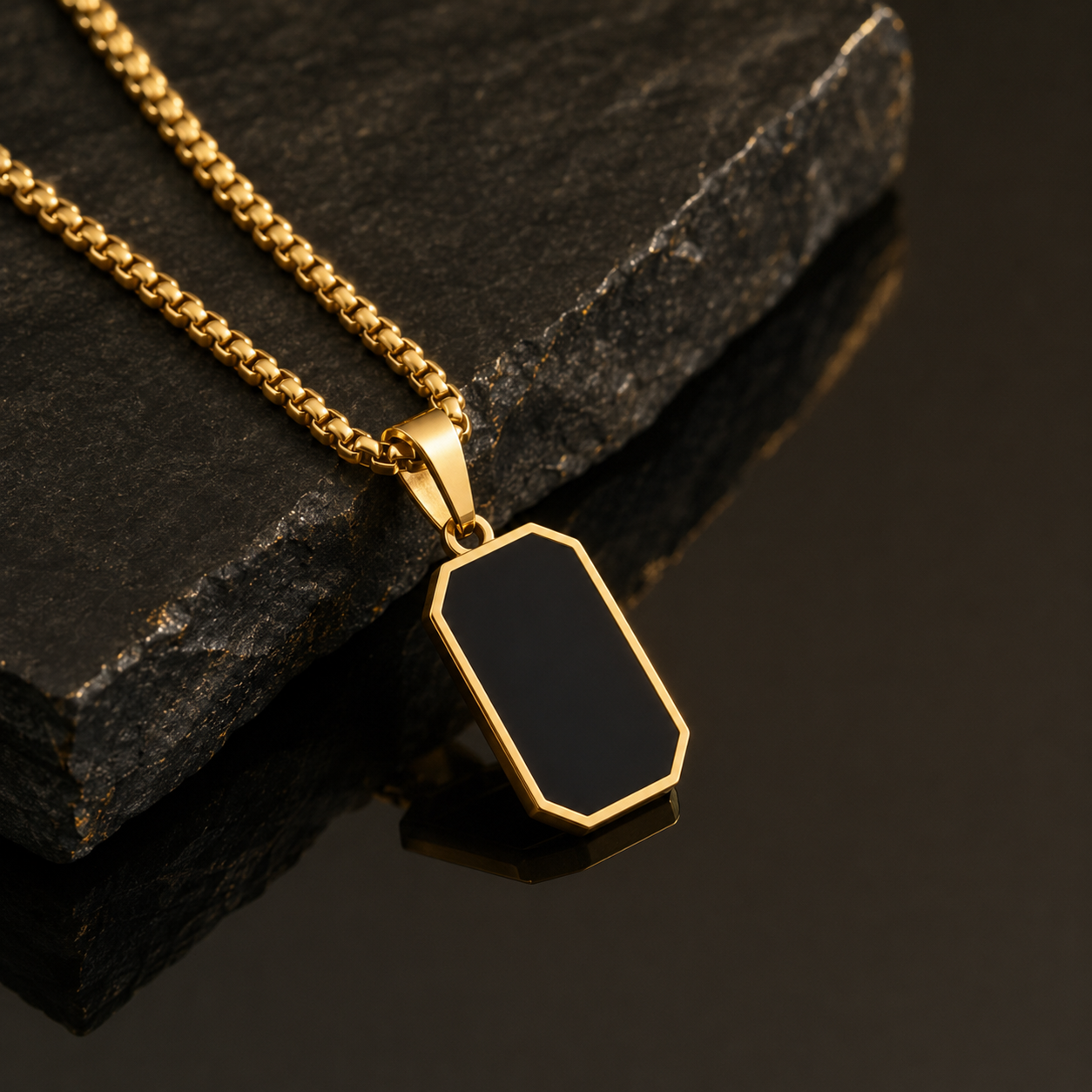 Onyx Gold Chain