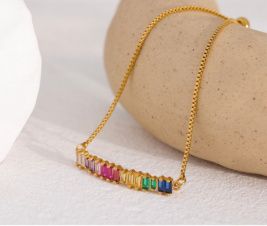 Cubic Dazzle Bracelet