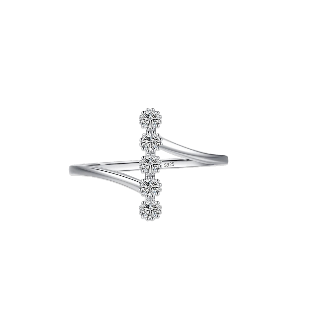 Grace Bar Silver Ring