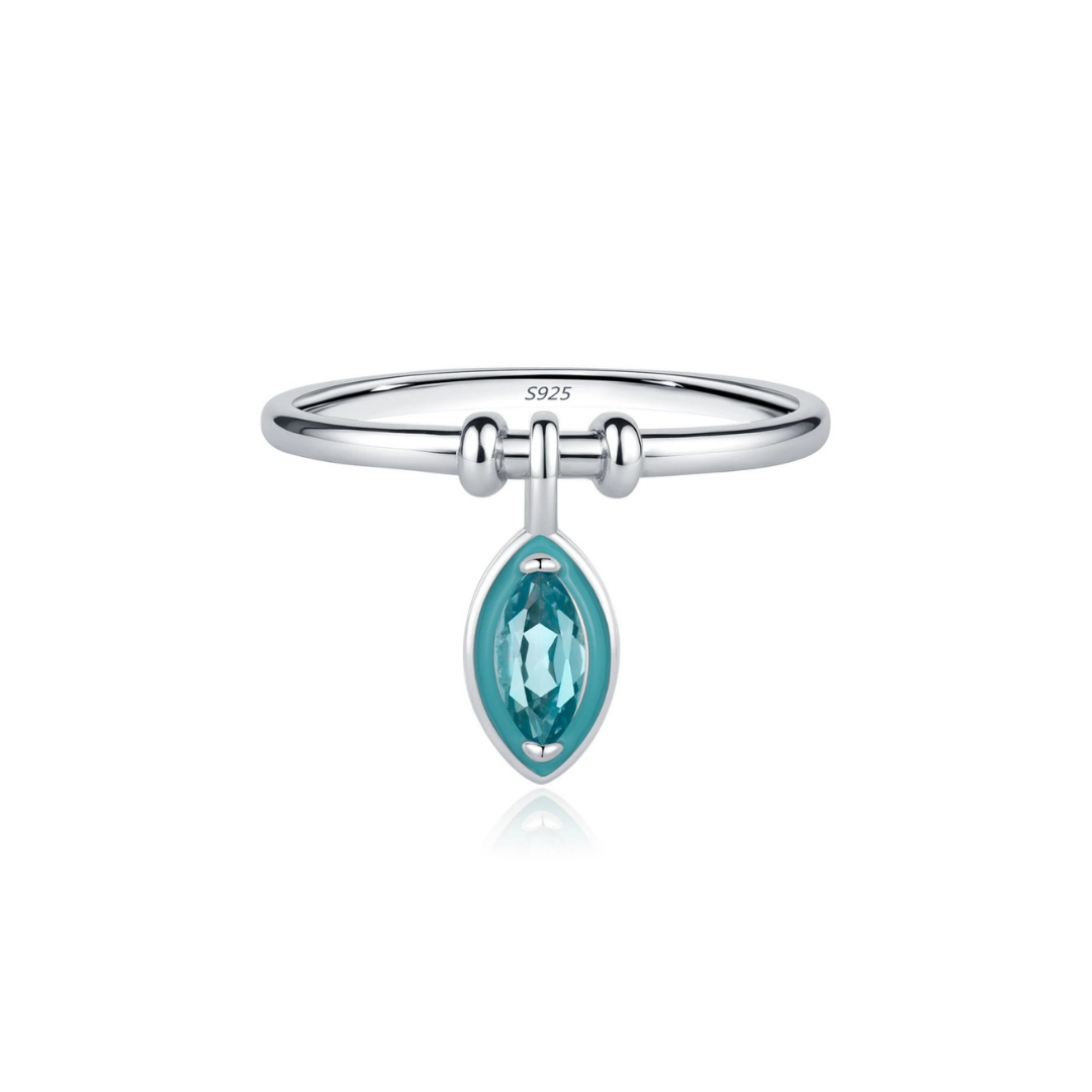 Aqua Veil Ring
