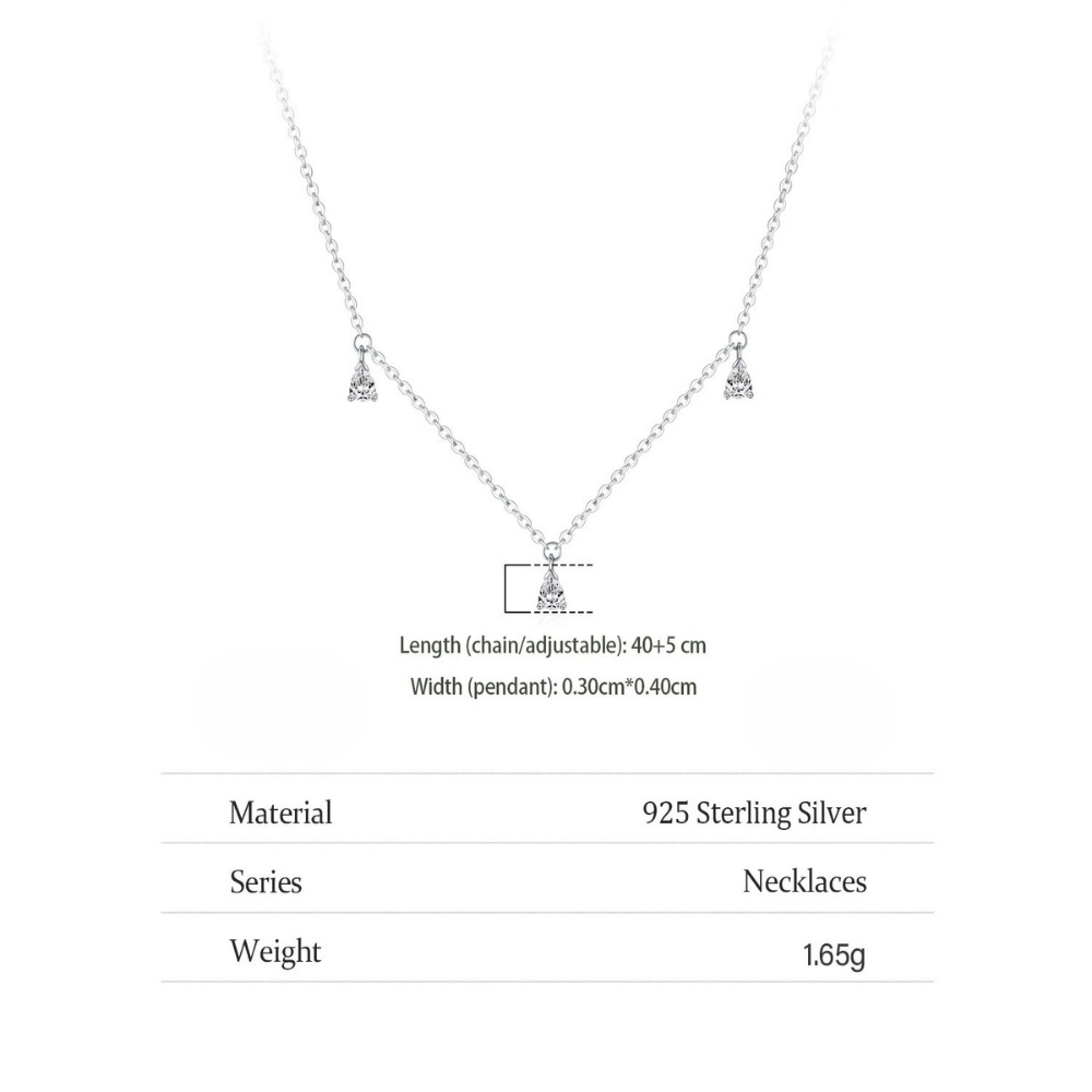 Glacé Drop Necklace