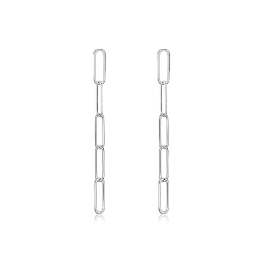 Chain Link Drop Earring