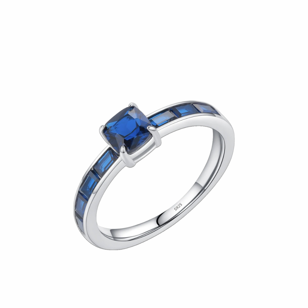 Sapphire Glint Ring