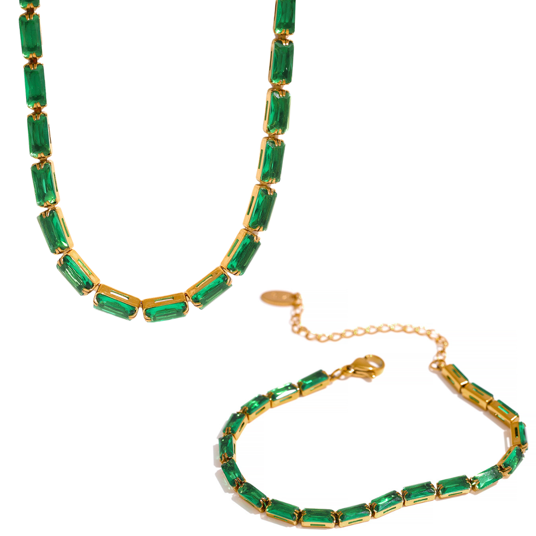 Cubic Tennis Set (Green)