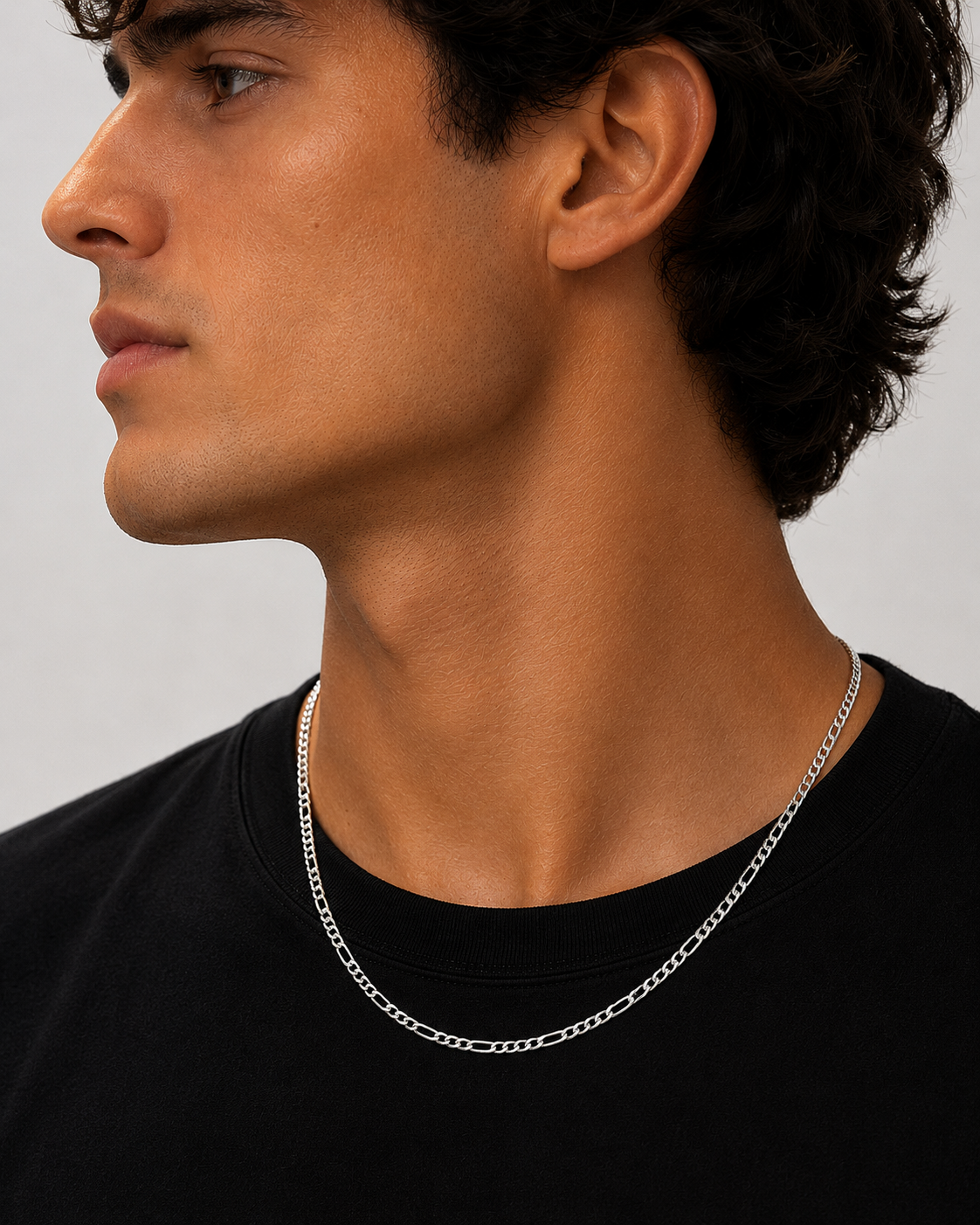 Figaro Chain Silver